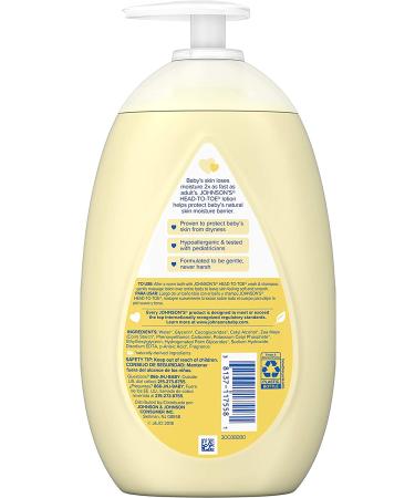 Johnson's Baby Head-To-Toe Lotion 16.9 fl oz | Gentle Moisturizer for Baby - Buy Online on GoSupps.com