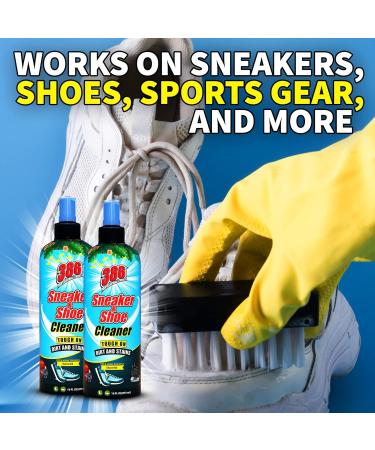386 Professional Strength Shoe Cleaner 16 Fl Oz | Multipurpose Unscented Sneaker & Boot Cleaner for Dirt Stains & Sports Gear Safe for Pets & Humans - Buy Online on GoSupps.com