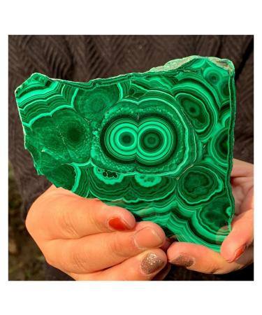 Collection of Natural Malachite Primary gem specimens for Irregular Crystal to Remove Magnetism Decoration (Size : 280-300g)