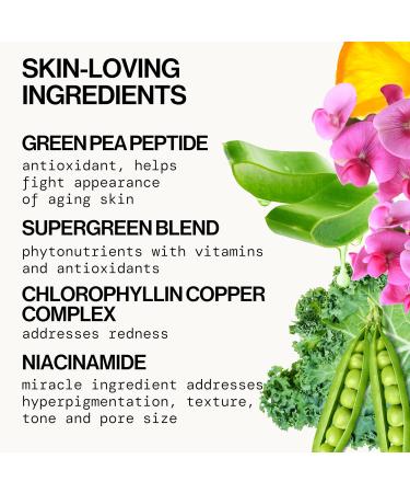 Pacifica Beauty | Kale Smoothie Refining Lotion | Face Moisturizer | Assists Acne prone | Supergreens Kale Aloe Niacinamide Green Pea Vitamin C + E | Hydration | Vegan - Buy Online on GoSupps.com