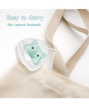 5 PCs Transparent Pacifier Box Portable & Dustproof Storage for Baby Pacifiers - Buy Online on GoSupps.com