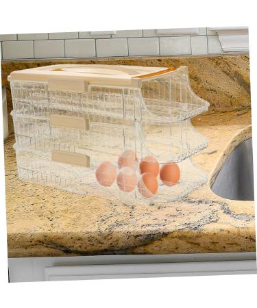 Alipis Clear Automatic Stackable for Plastic Fridge Dispenser Storage Tray Multi-Layer Organizer with - Buy Online on GoSupps.com