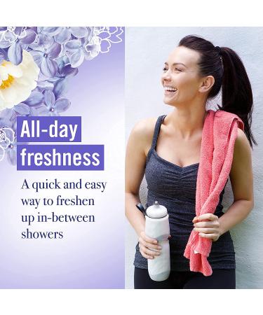 Vagisil On-The-Go Dry Wash Spray - Pack of 4 Spring Lilac - 2.6 oz - Buy Online on GoSupps.com