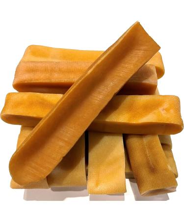 Himalayan Yak Cheese Dog Chew - Himalayan Dog Chew - *(Large Bulk 8 Count)* - Cheese Bone - Long Lasting Dog Treats for Aggressive Chewers - Keeps Dogs Busy - Sherpa Chew - Cheese Bones - Buy Online on GoSupps.com