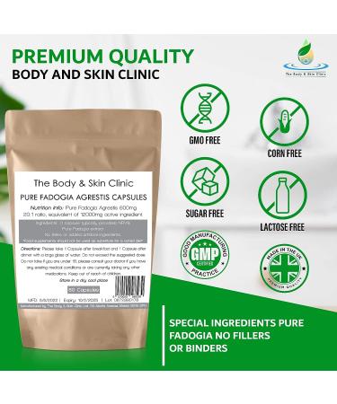 Fadogia Agrestis 20:1 Max Potency | 60 Capsules | Vegan | Pure & Natural Male Booster Supplement - Buy Online on GoSupps.com