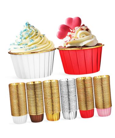 Zerodeko 300pcs Roll Cup Paper Cups Packing Paper Muffin Liners Cupcake Liners for Baking Cupcake Wrappers Muffin Cups Paper Cupcake Liners Muffin Baking Wrappers Cake Stand Large