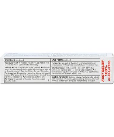Globe Miconazole Nitrate 2% Antifungal Cream - 1oz Tube | Treats Athlete's Foot, Jock Itch, Ringworm - Buy Online on GoSupps.com