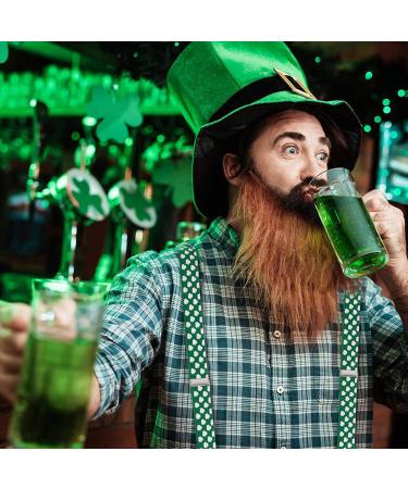 Funny Halloween Party Art Beard with Mustache Realistic U-Shaped Brown Hair Accessories for Men - Buy Online on GoSupps.com