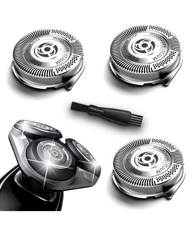 SH50/52 Replacement Heads for Philips Norelco Shavers Series 5000, PowerTouch, AquaTouch, OEM SH50 MultiPrecision Blades Upgrade Head 3 Count