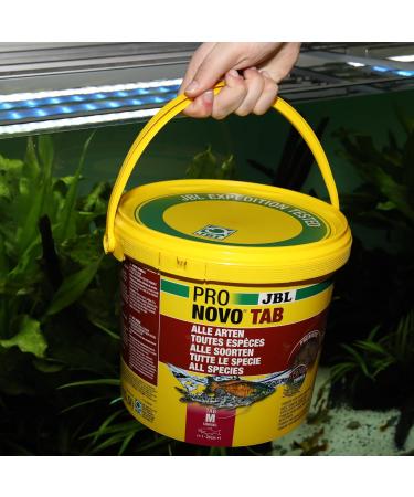 JBL PRONOVO TAB - Premium Fish Food Tablets for All Aquarium Fish 1-20 cm | Size M 5.5L | International Shipping Available - Buy Online on GoSupps.com