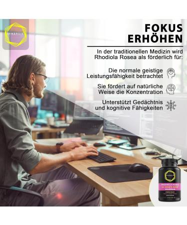 Buy St. John's Wort & Rhodiola Rosea 10:1 Extract | 60 Daily Doses | Natural Mood Lifter | Synergy Nutritung - International Shipping Available - Buy Online on GoSupps.com