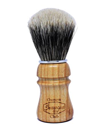 Semogue Owners Club Shaving Brush - SOC Badger Bristle Melange Ash Wood