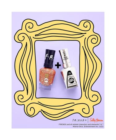 Sally Hansen Miracle Gel Friends Duo 2 pack - Lavendoor & Top Coat - 0.25 Fl Oz (Pack of 2) - Buy Online on GoSupps.com