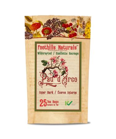Foothills Naturals Pau d'Arco Tea - 25 Bags