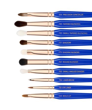 Buy Bdellium Tools Professional Makeup Brush Set - 15pc Golden Triangle with Stand-Up Pouch for Flawless Makeup Application | International Shipping Available - Buy Online on GoSupps.com