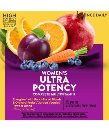 Nature's Way Alive! Women's Ultra Potency Multivitamin - High Potency B-Vitamins for Energy - 60 Tablets - Buy Online on GoSupps.com