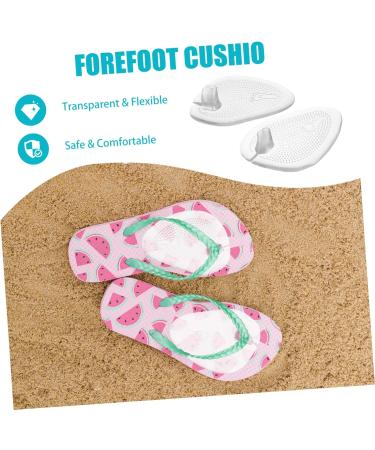 FRCOLOR 3 Pairs Cushion Forefoot Pads - Comfortable Flops Insoles for All-Day Support 8x6cm - Buy Online on GoSupps.com