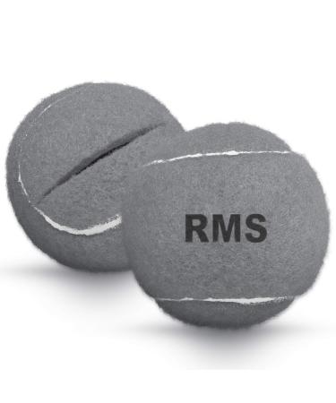 RMS Walker Glide Balls - A Set of 2 Balls with Precut Opening for Easy Installation, Fit Most Walkers (Grey),2 Count (Pack of 1)