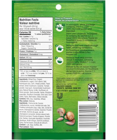 Knorr Classic Roast Gravy Mix perfect sauce to serve over meat and mashed potatoes Hunter no artificial flavours 32 g 24 count - Buy Online on GoSupps.com