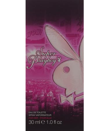 Playboy Female Super Eau de Toilette Spray 1 Fluid Ounce - Buy Online on GoSupps.com