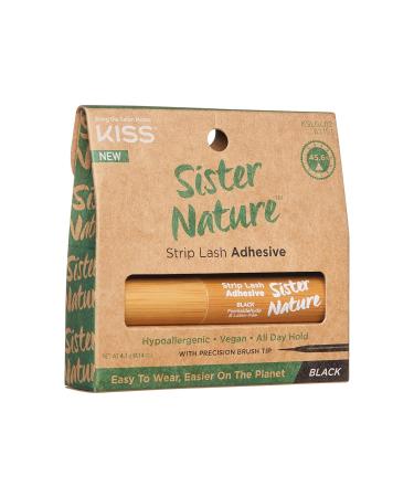 KISS Sister Nature Lash Glue - Long Lasting Black Strip Lash Adhesive for Strip Lashes & Lash Clusters | International Shipping Available - Buy Online on GoSupps.com