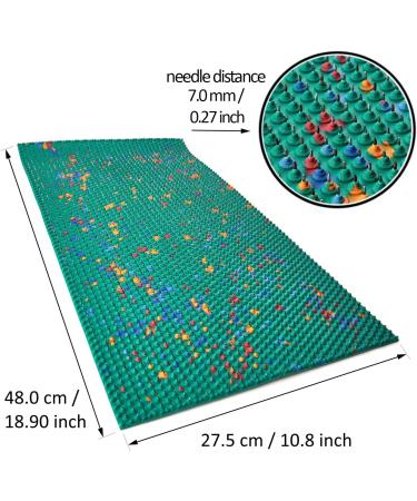 Buy AALP Large 7.0 Acupuncture & Massage Mat Lyapko Carpet 275x480 for Enhanced Wellness | International Shipping Available - Buy Online on GoSupps.com