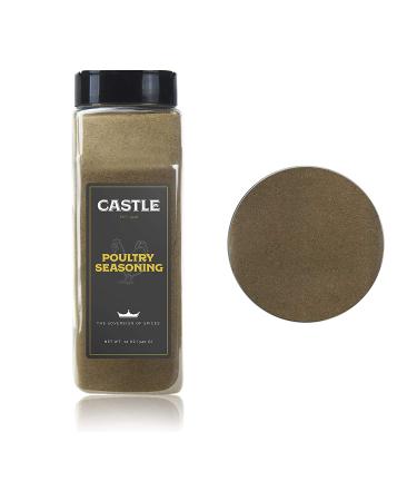 Castle Foods Poultry Seasoning 12 oz | Premium Restaurant Quality - Buy Online on GoSupps.com