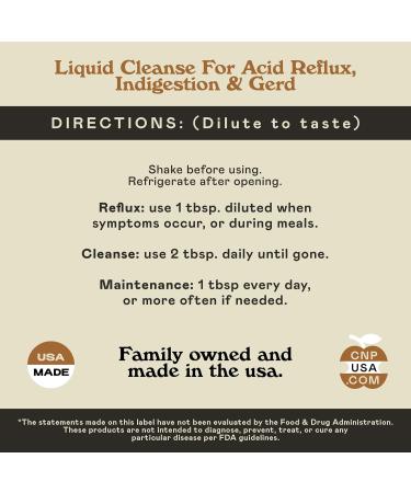 Organic Acid Reflux Relief Liquid 8oz - Natural Heartburn & GERD Remedy - Buy Online on GoSupps.com
