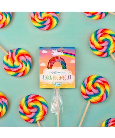 Fabulous Rainbow Lolli - Colorful Unicorn Lollipop | 50g Sweet Snack for Fun Flavors - Buy Online on GoSupps.com