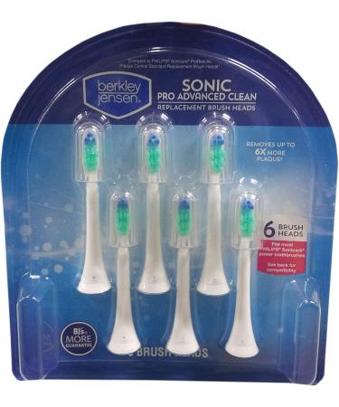 Berkley & Jensen 71389 Sonic Pro Advanced Clean Brush Heads