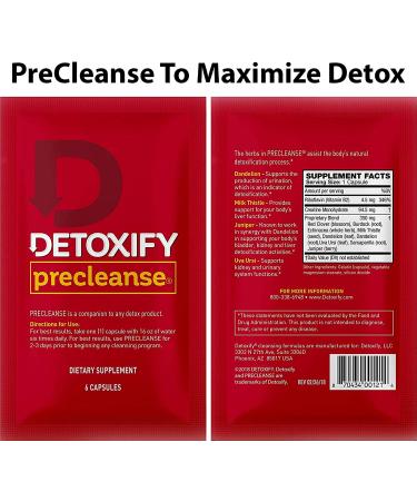 RU Clean 6 Detox Kit: Ready Clean Drink 16oz + Herbal Precleanse Capsules - Fast 1-Hour Detox Flush - Buy Online on GoSupps.com