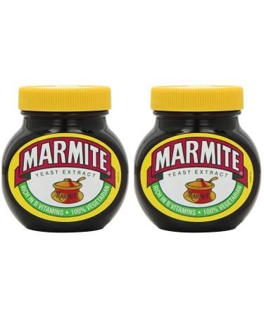 Marmite Yeast Extract - 250g - Pack of 2 (250g x 2) 8.81 Ounce (Pack of 2)