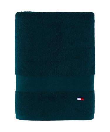 Tommy Hilfiger Modern American Solid Bath Towel, 30 X 54 Inches, 100% Cotton 574 GSM (Botanical Garden) Botanical Garden Bath Towel