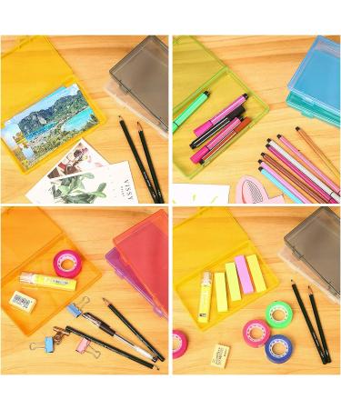 Photo Storage Box 4x6 - Large Organizer for Storing Photos, Stickers, Stamps, and Seeds - 18 Inner Cases - Acid-Free Plastic Craft Box - 9 Colors Available - Buy Online on GoSupps.com