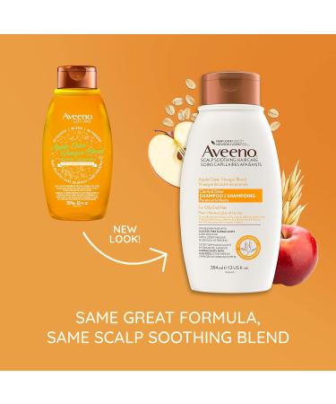 Aveeno Apple Cider Vinegar Clarifying Shampoo Shine Enhancing 354 milliliters Packaging may vary - Buy Online on GoSupps.com