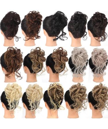 Messy Bun Hair Piece for Women Claw Clip Messy Bun Hair Pieces Tousled Updo Ponytail Extension Synthetic Curly Wavy Hair Bun Clip In Hair Extension for Women Fake Hair Accessories for Women Girls 1 PC 207-4503 - Buy Online on GoSupps.com