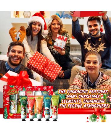 BROEYOUE Hand cream for Christmas 5piece set of hand cream for moisturizing and caring for your hands suitable for dry hands and feet 5 x 30 g - Buy Online on GoSupps.com