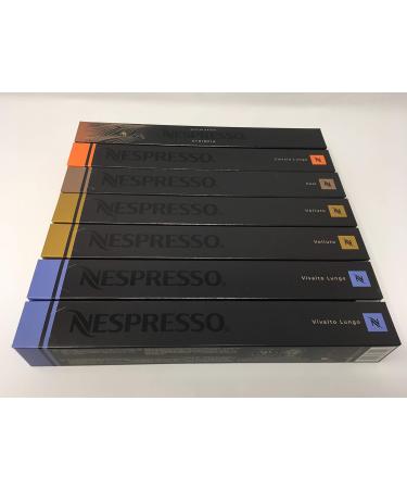  Nespresso Nespresso - Variety Pack - 70 Capsules - 20 x Volluto - COSI - Linizio Lungo - 20 x Vivalto Lungo - Ethiopia - Soft and Light Blend - Buy Online on GoSupps.com