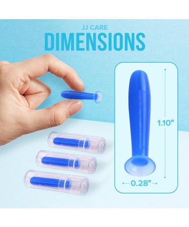 JJ CARE Contact Lens Applicator - 4 Pack Suction Tool for Hard Lenses | Silicone Remover for Gas Permeable Contacts - Buy Online on GoSupps.com