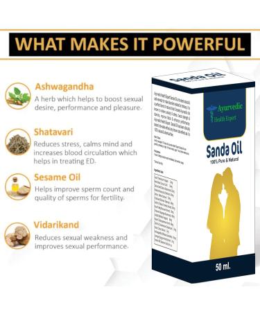 Ayurvedic Massage Men for Massage serum creame Oil Bottle Boost Your Potential (serum Oil 50 Ml Pack of 1) 1.6oz - Buy Online on GoSupps.com