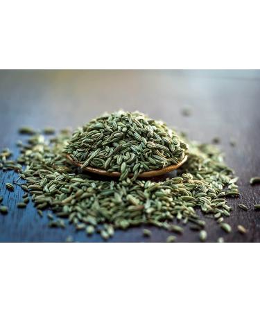 1LB Certified Organic Egyptian Fennel Seed - 100% Pure Foeniculum vulgare - Resealable Kraft Bag - U.S. Wellness Naturals - Buy Online on GoSupps.com