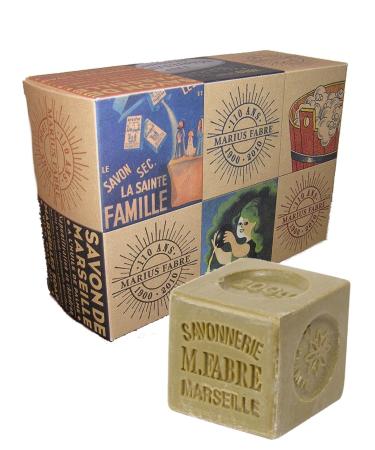 Marius Fabre Marseille Olive Oil Soap 110th Box Collector 6x200 G (6x7.1 Oz)