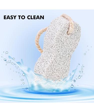 Jairestone Natural Earth Lava Pumice Stone for Feet - Foot Callus Remover - Shower Foot Scrubber - Pack of 2 - Buy Online on GoSupps.com