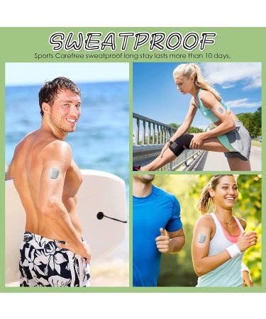 Omnipod Shower Waterproof Patch - Transparent Adhesive Patches (Blue, 60 Pack) - Sweatproof & Long Lasting Protection - Buy Online on GoSupps.com