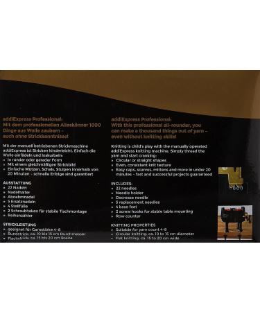 addi-Express Professional Knitting Machine - Fast and Efficient Knitting Tool - Buy Online on GoSupps.com