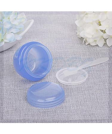 TIANZD 12 Pieces 50ml Empty Plastic Green Cosmetic Jars with Screw Lid 50g Small Containers Storage Pot for Cosmetic Travel Homemade Cream Gel Lip Balm Salve + 6x Spatula Green 50ml - Buy Online on GoSupps.com