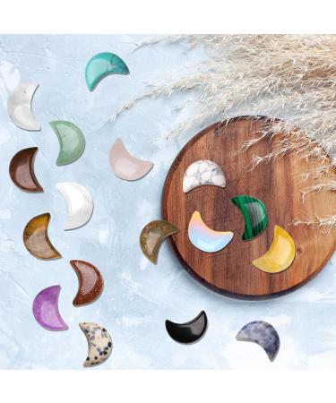 Buy Aitsite Natural Lunar Crystal Set - 18 Healing Gemstones for Chakra Therapy Meditation & Home Decor - International Shipping Available - Buy Online on GoSupps.com