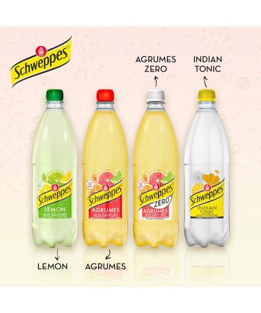 Schweppes Citrus 1L - No coloring no artificial flavoring - Buy Online on GoSupps.com