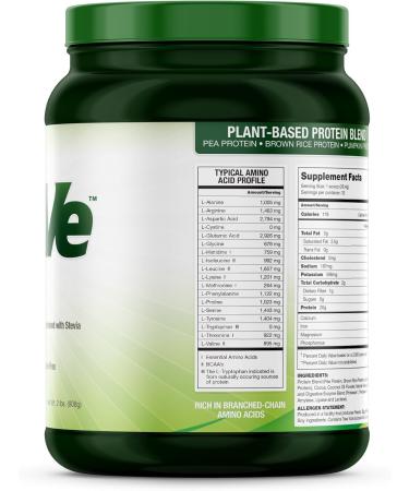 Buy About Time Natural Vegan Protein Chocolate 2lb - 24g Plant-Based Protein Non-GMO Gluten-Free Dairy-Free 32 Servings - International Shipping Available - Buy Online on GoSupps.com