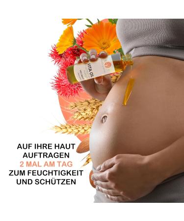 Vita-Oil Anti-Stretch Marks Oil | 100% Natural Skin Regenerator | Moisturizes Reduces Scars & Spots | 200 ml for Pregnancy & Dry Skin - Buy Online on GoSupps.com